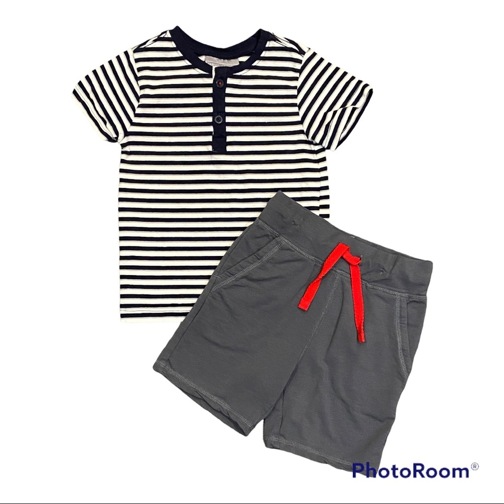 Jarvis Archer stripes outfit 3T